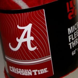 Alabama Crimson Tide Throw Blanket